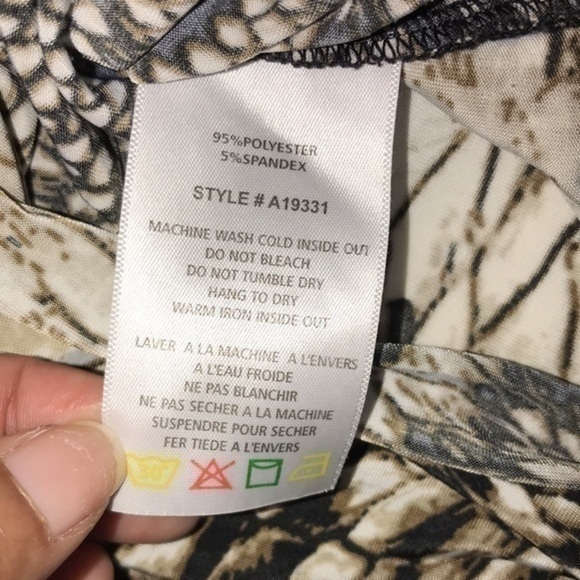 Alison Sheri Animal Print Ruched Dress - Picture 6 of 7